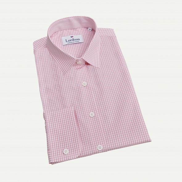 CHEMISIER FEMME LADY VICHY ROSE OPPOSITION ROSE UNI