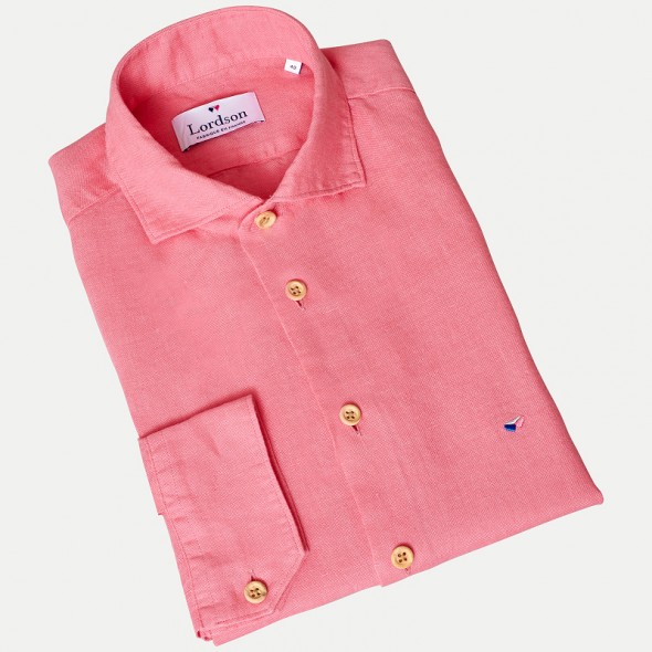 CHEMISE HOMME VESONNA LIN ROSE